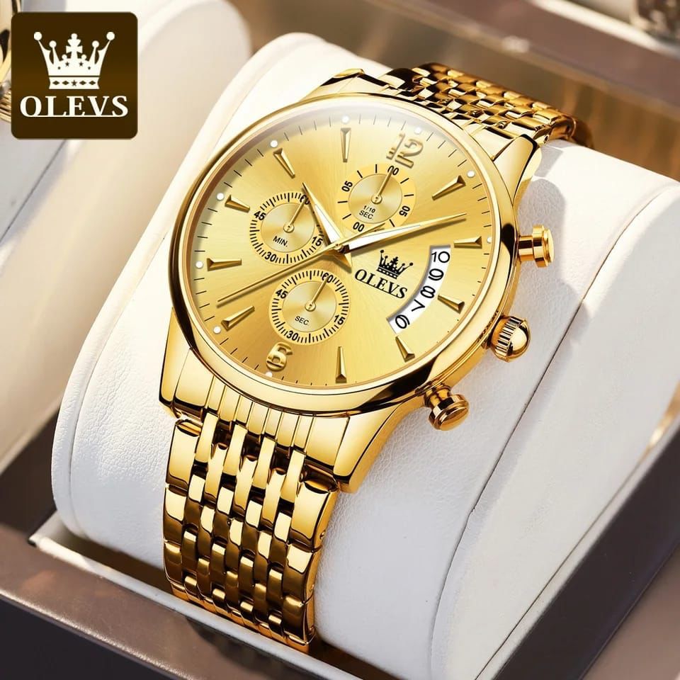 Olevs Chronograph Men Watch