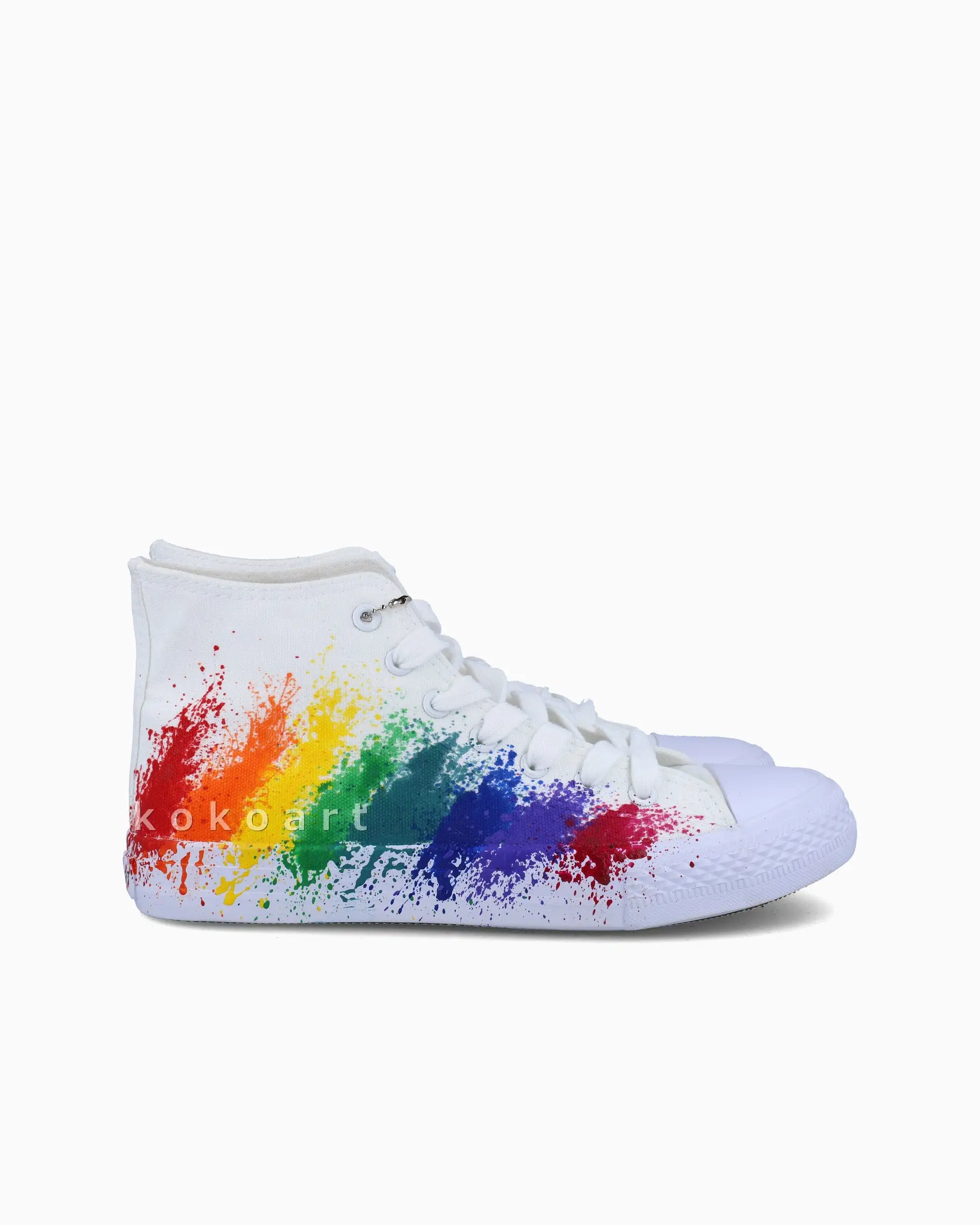 Paint Splatter Hand Painted Shoes