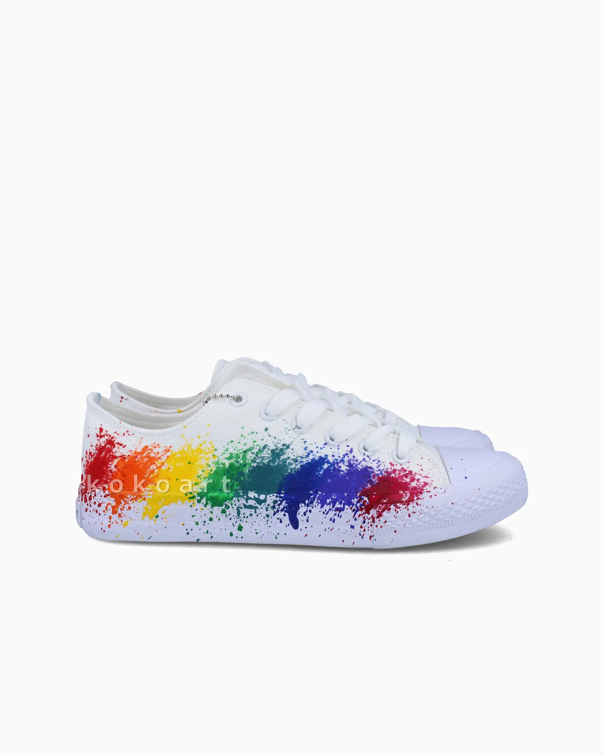 Paint Splatter Hand Painted Shoes