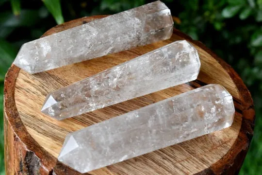 Quartz Obelisk Tower Point - Crystal Point, Healing Crystal Tower Point