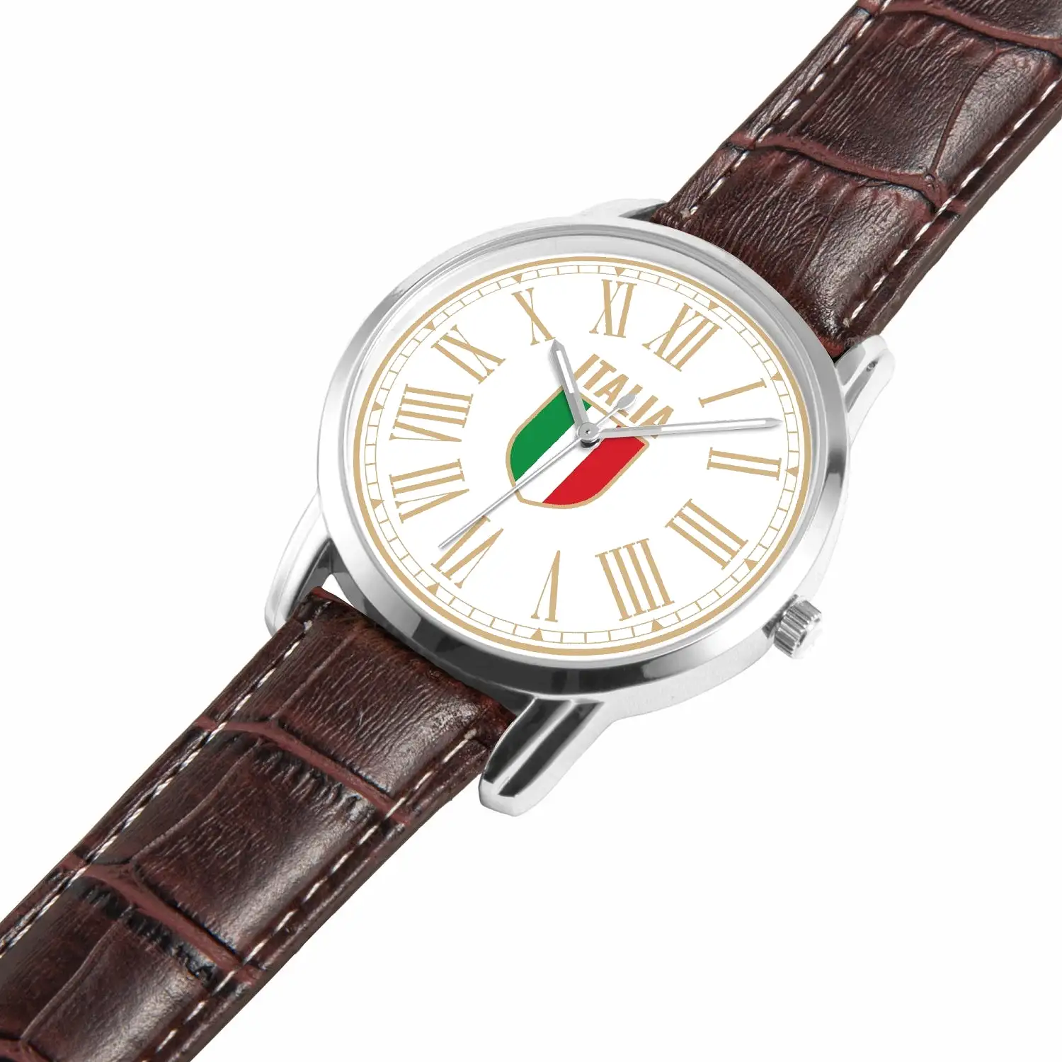 Quartz watch - Italy gold white