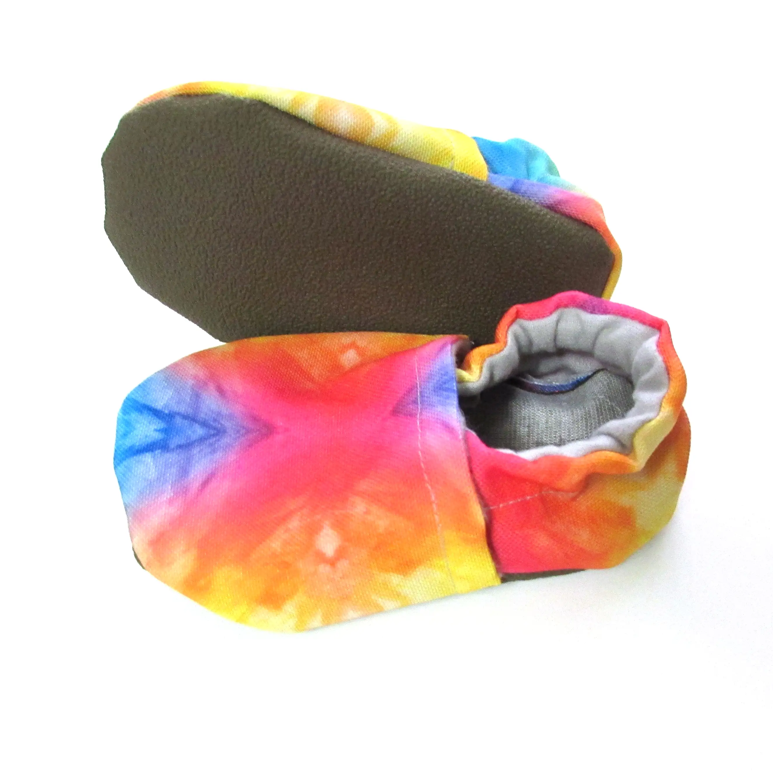 Rainbow Paint Baby Eco-Canvas Shoes