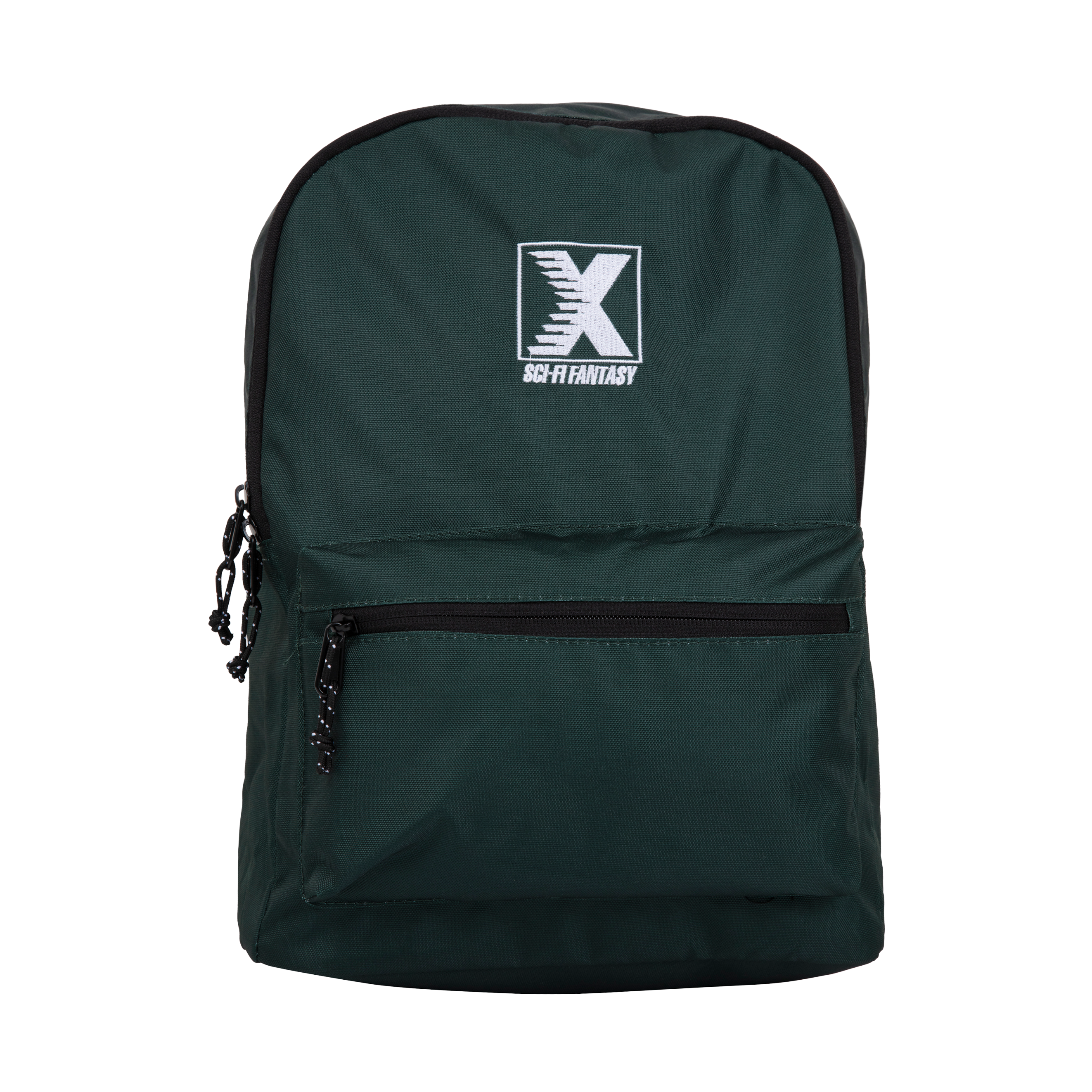 Sci-Fi Fantasy X Logo Backpack Green