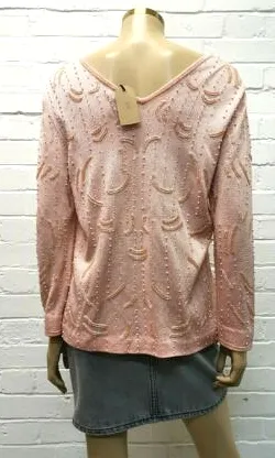 Silk Beaded Top