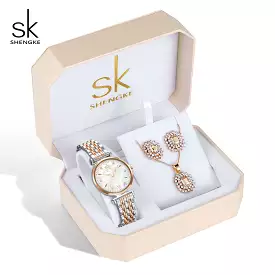 SK Two Tone Lady Watch