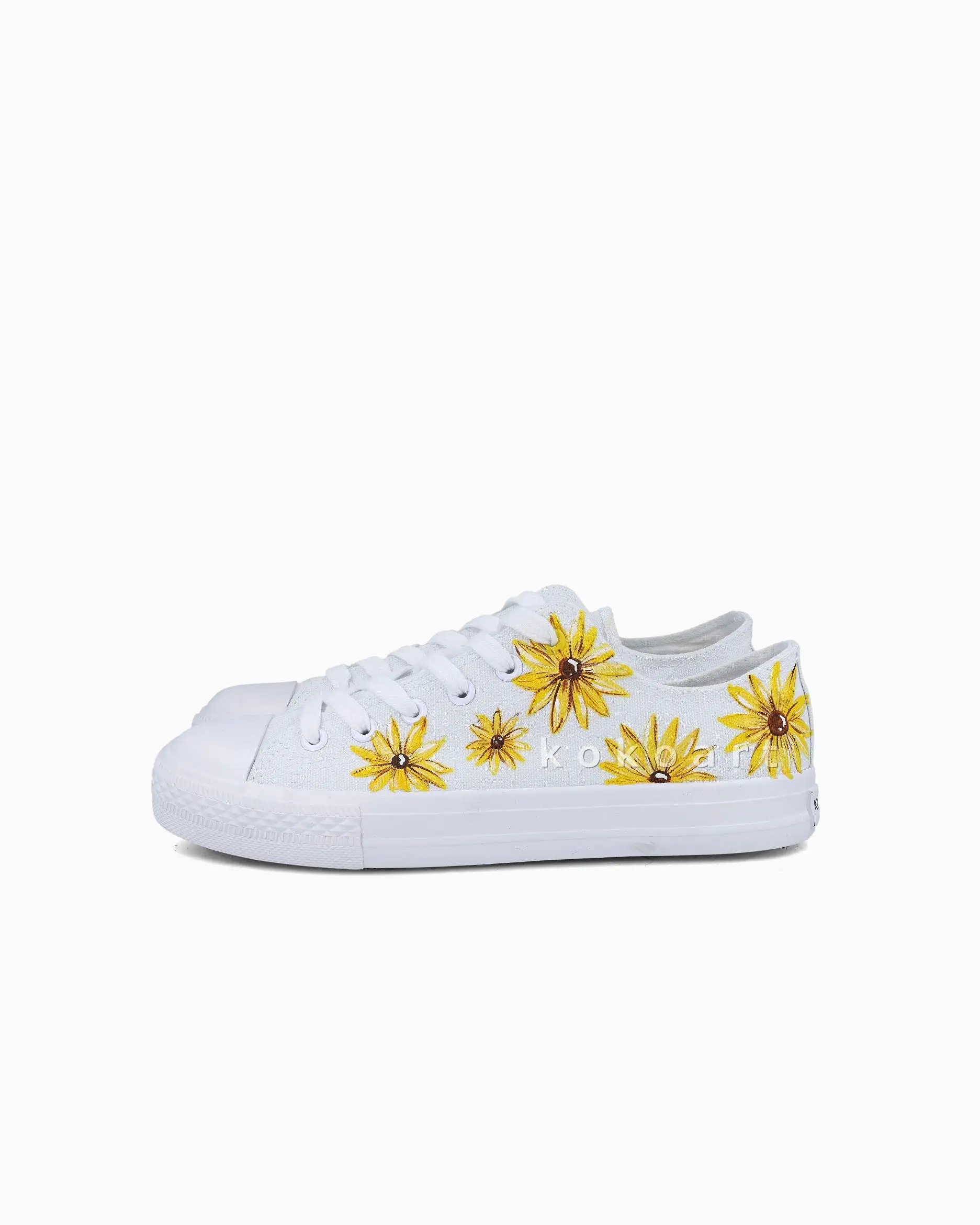 Sunflowers Hand Painted Shoes