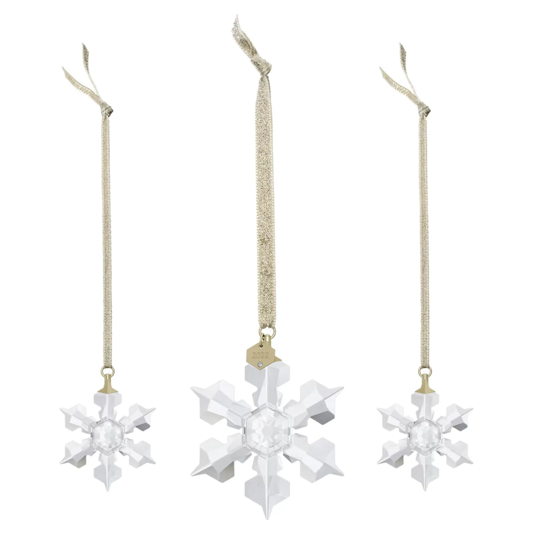 Swarovski Annual Edition 2022 Ornament Set, White -5634889