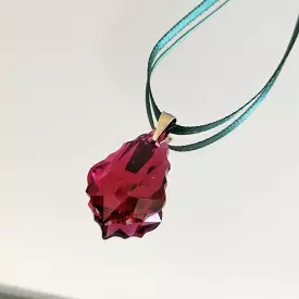 Swarovski christmas ornament-Ruby