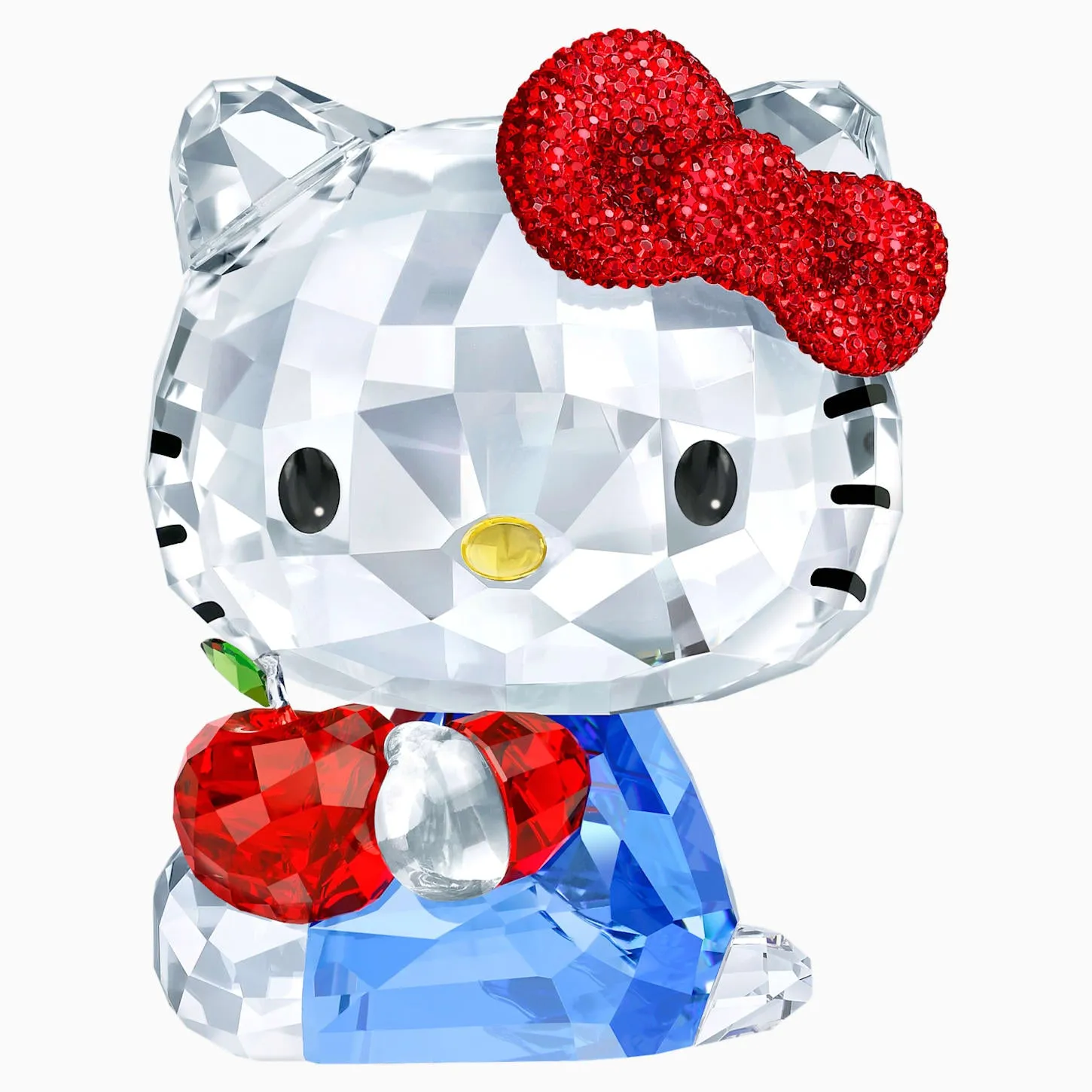 Swarovski Crystal Figurines HELLO KITTY RED APPLE, Large - 5400144