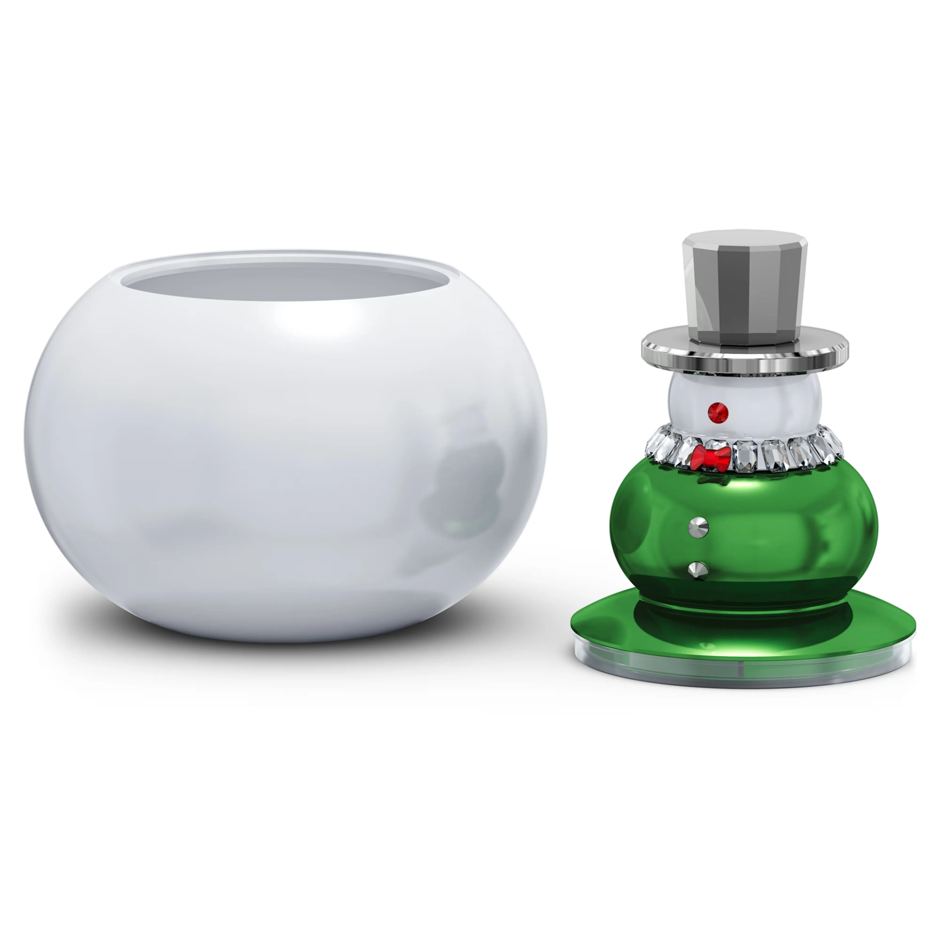 Swarovski Holiday Cheers Snowman Candy Bowl -5610000