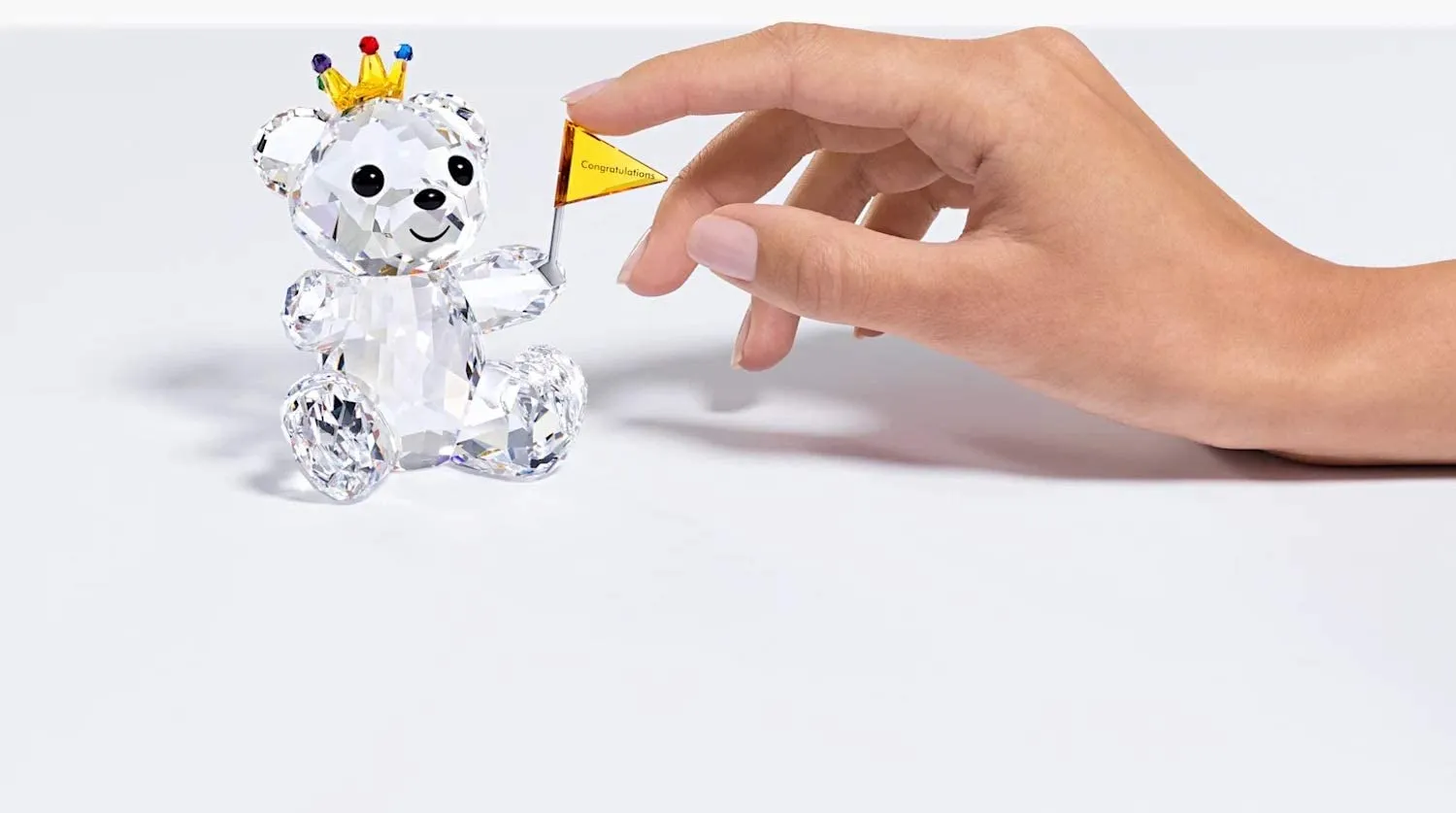 Swarovski Large Kris Bear CONGRATULATIONS -5492229