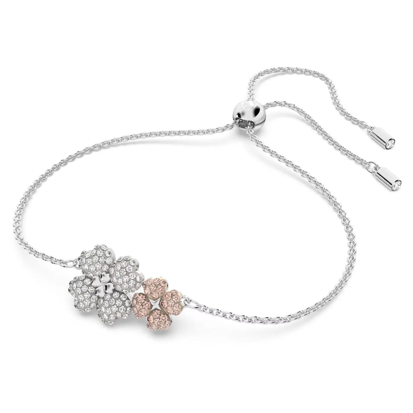 Swarovski Latisha Bracelet Flower, Multicolored, Rhodium plated - 5636590