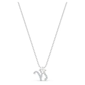 Swarovski Zodiac II Pendant Necklace, CAPRICORN, White, Mixed Metal Finish -5563892