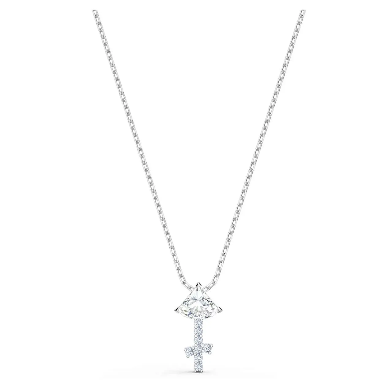 Swarovski Zodiac II Pendant Necklace, SAGITTARIUS, White, Mixed Metal-5563897