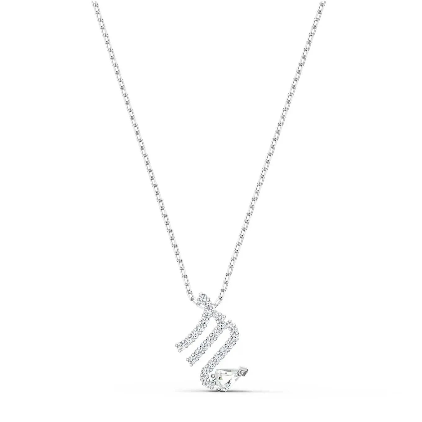 Swarovski Zodiac II Pendant Necklace, SCORPIO, White, Mixed Metal-5563898