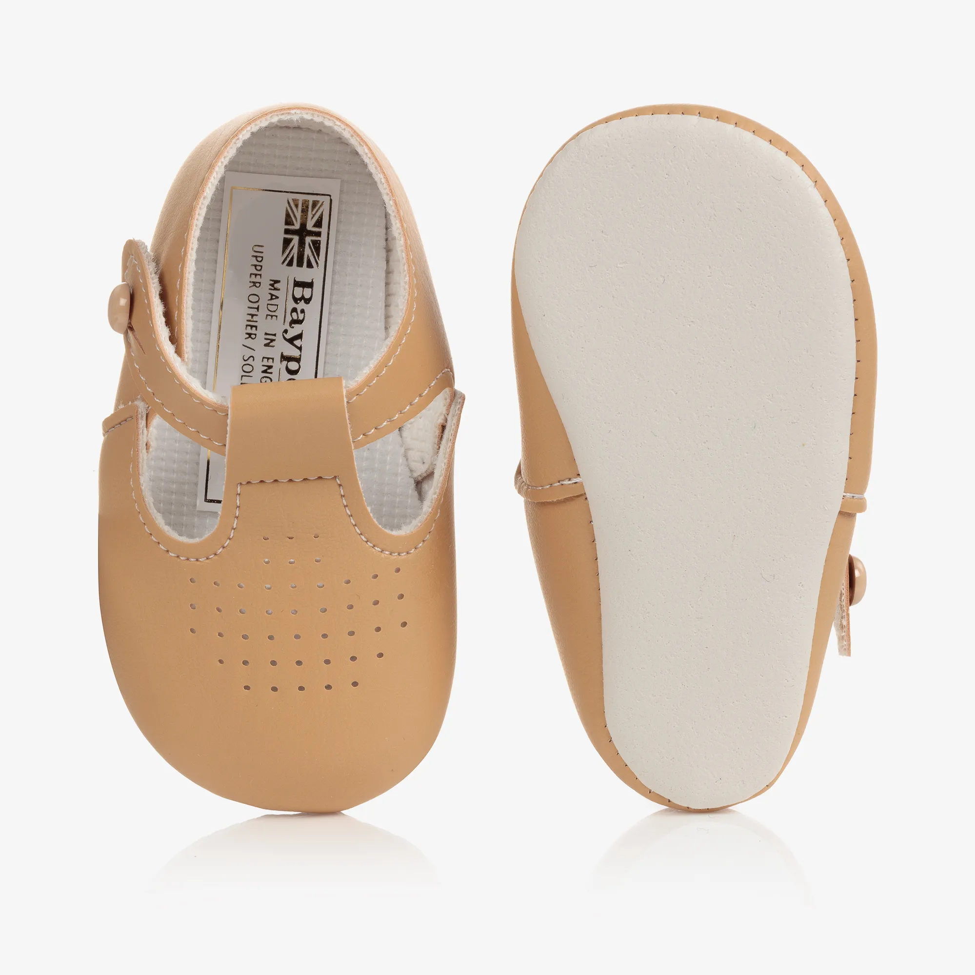 Tan Pre-Walker Baby Shoes