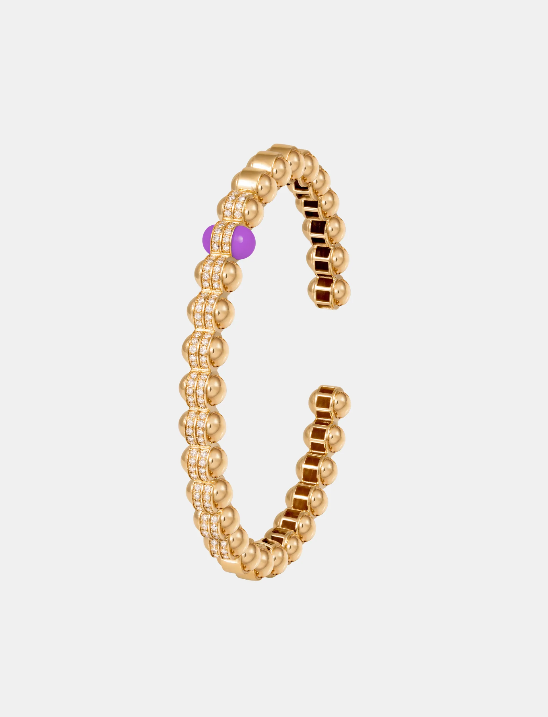 The Rubidium Gold Bangle - Size 2