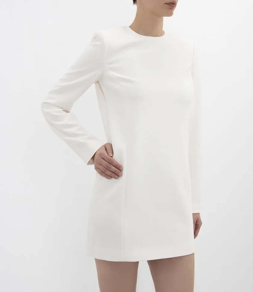 THEORYMINI TUNIC DRESS IN CREPE