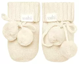 Toshi Organic Booties Marley Feather