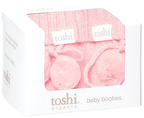 Toshi Organic Booties Marley Pearl