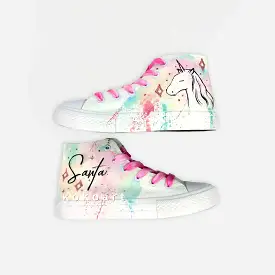 Unicorn Hand Painted Shoes