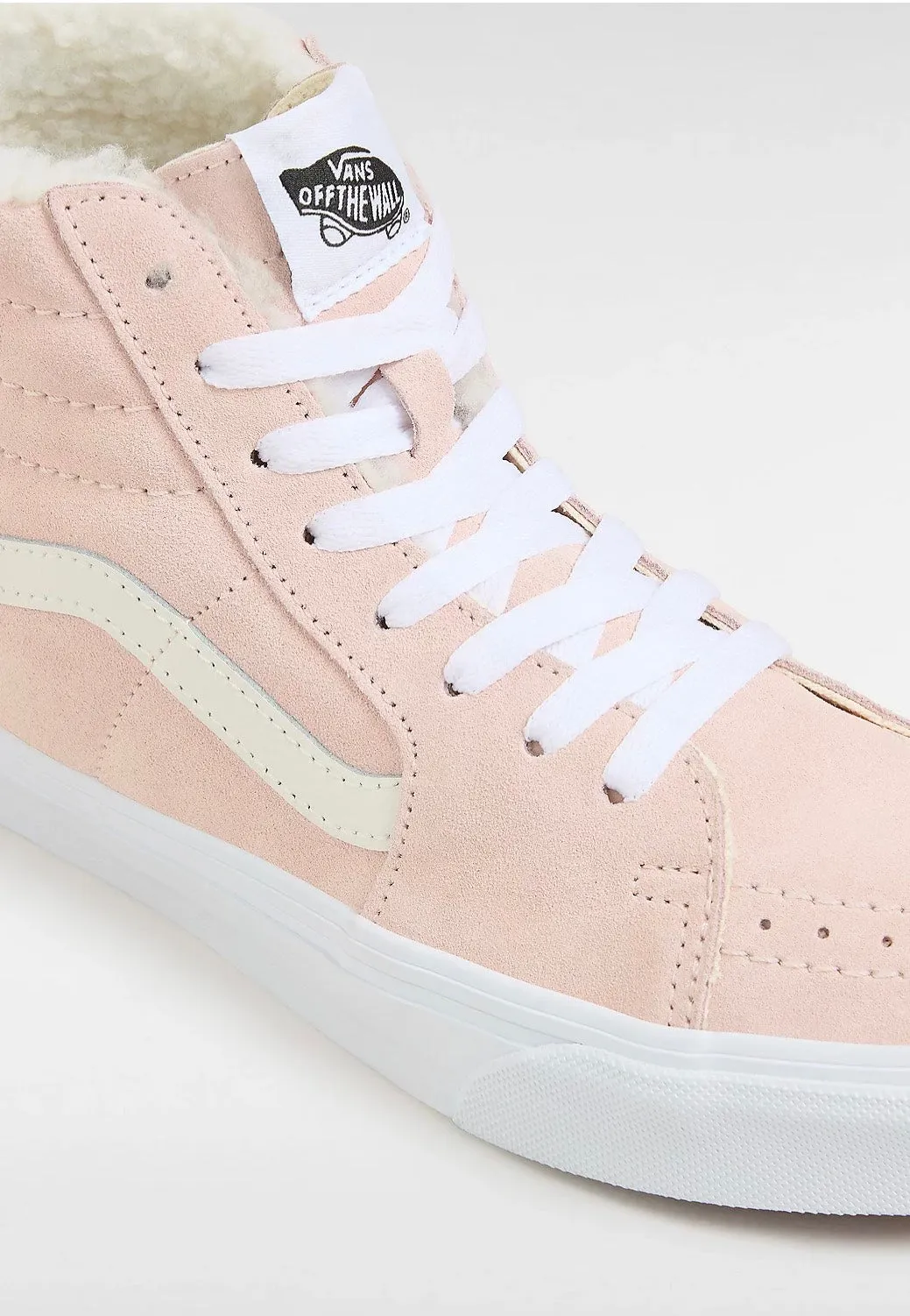 Vans - Sk8 Hi Cozy Peach Blush - Girl Shoes