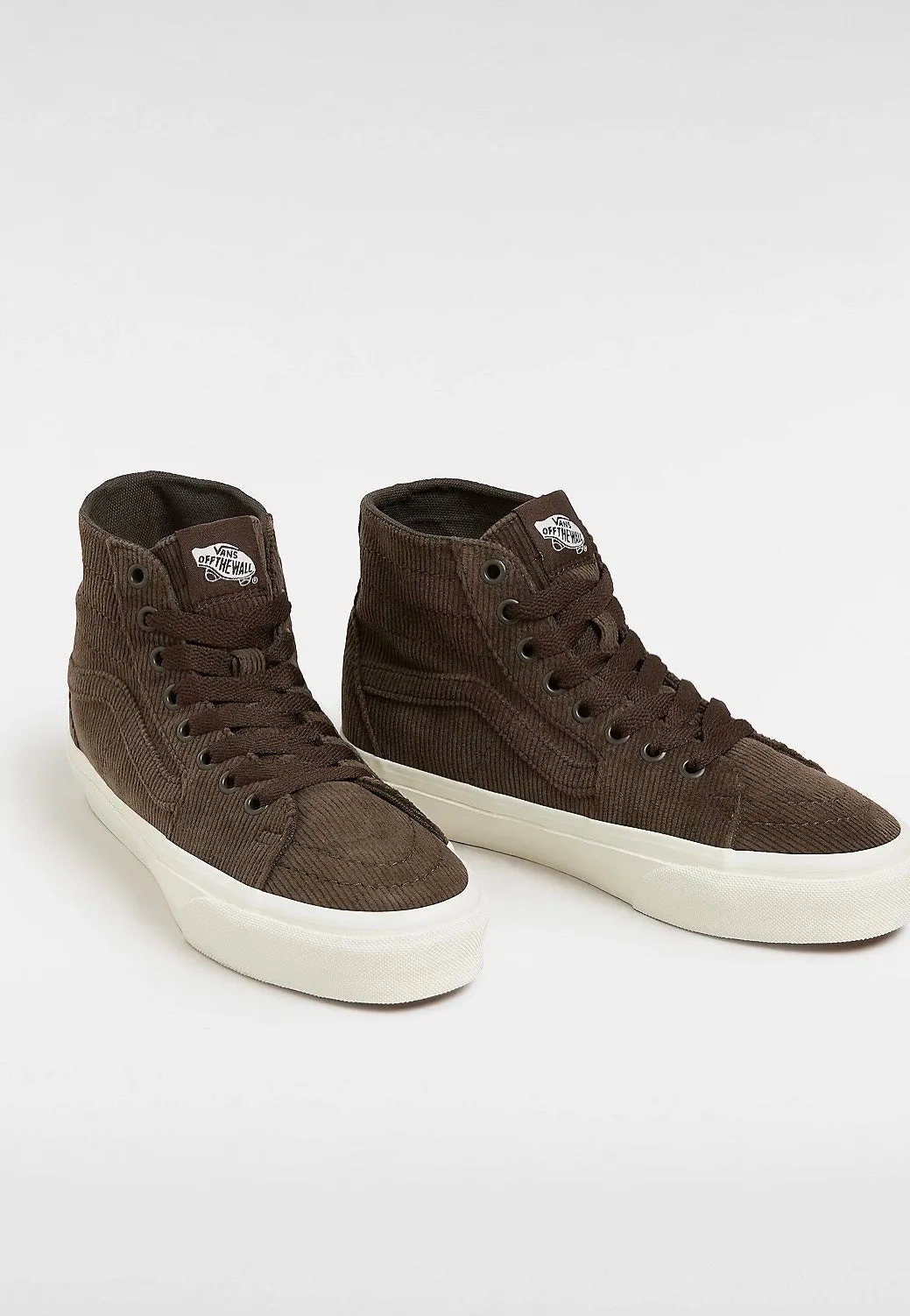 Vans - Sk8 Hi Tapered Corduroy Turkish Coffee - Girl Shoes