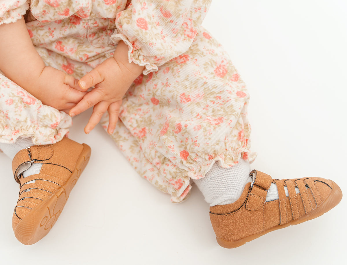 VERANO Sandal (First Walker)| Caramel