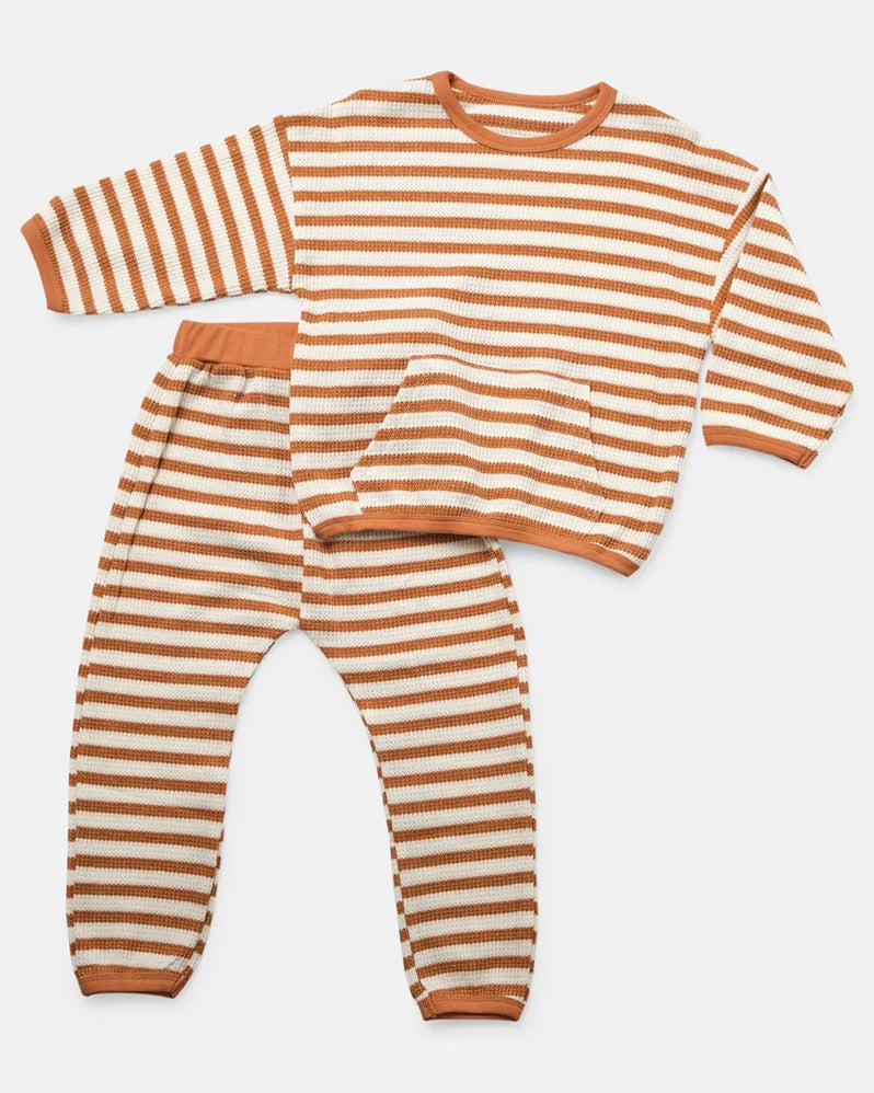 Walnut ARCHER Set - Tan Stripe