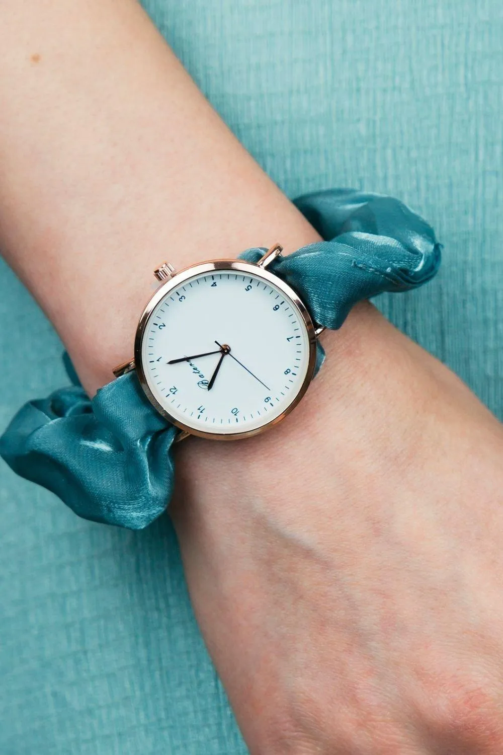 Watches | Blue Handmade Colour Women Elastic Strap Bracelet Wristwatch | The Colourful Aura