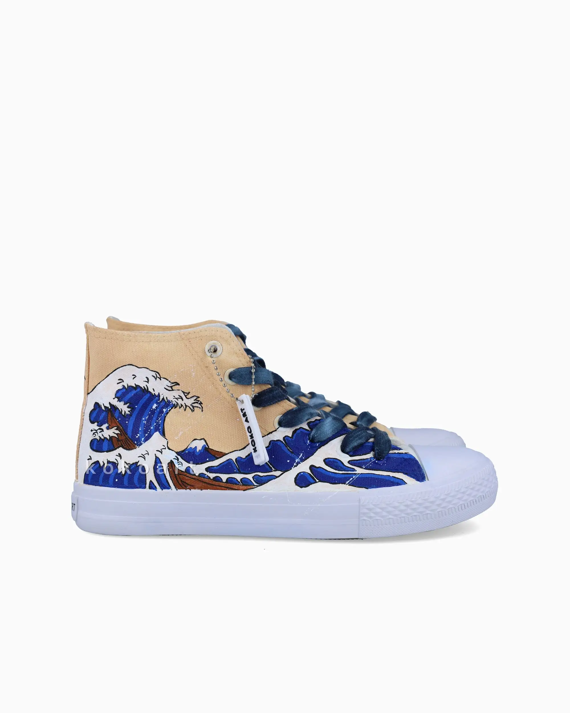 Wave Hand Painted Shoes