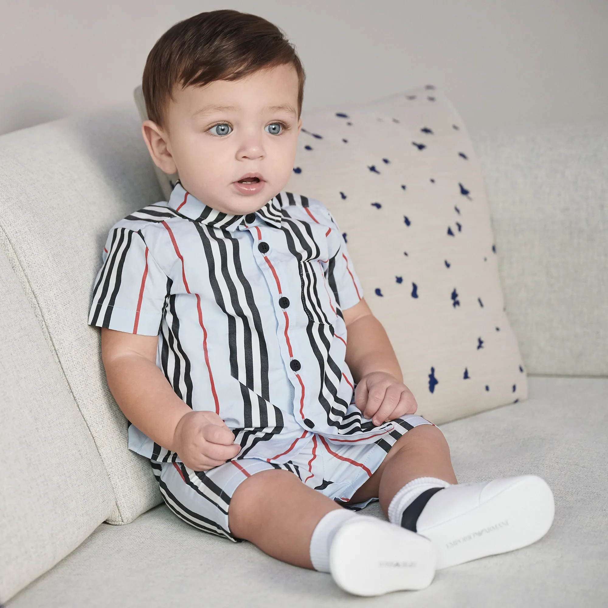 White Leather Baby Shoes