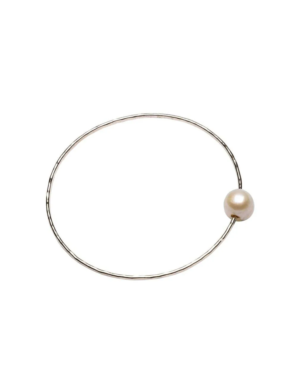 White Pearl Harbor Bangle