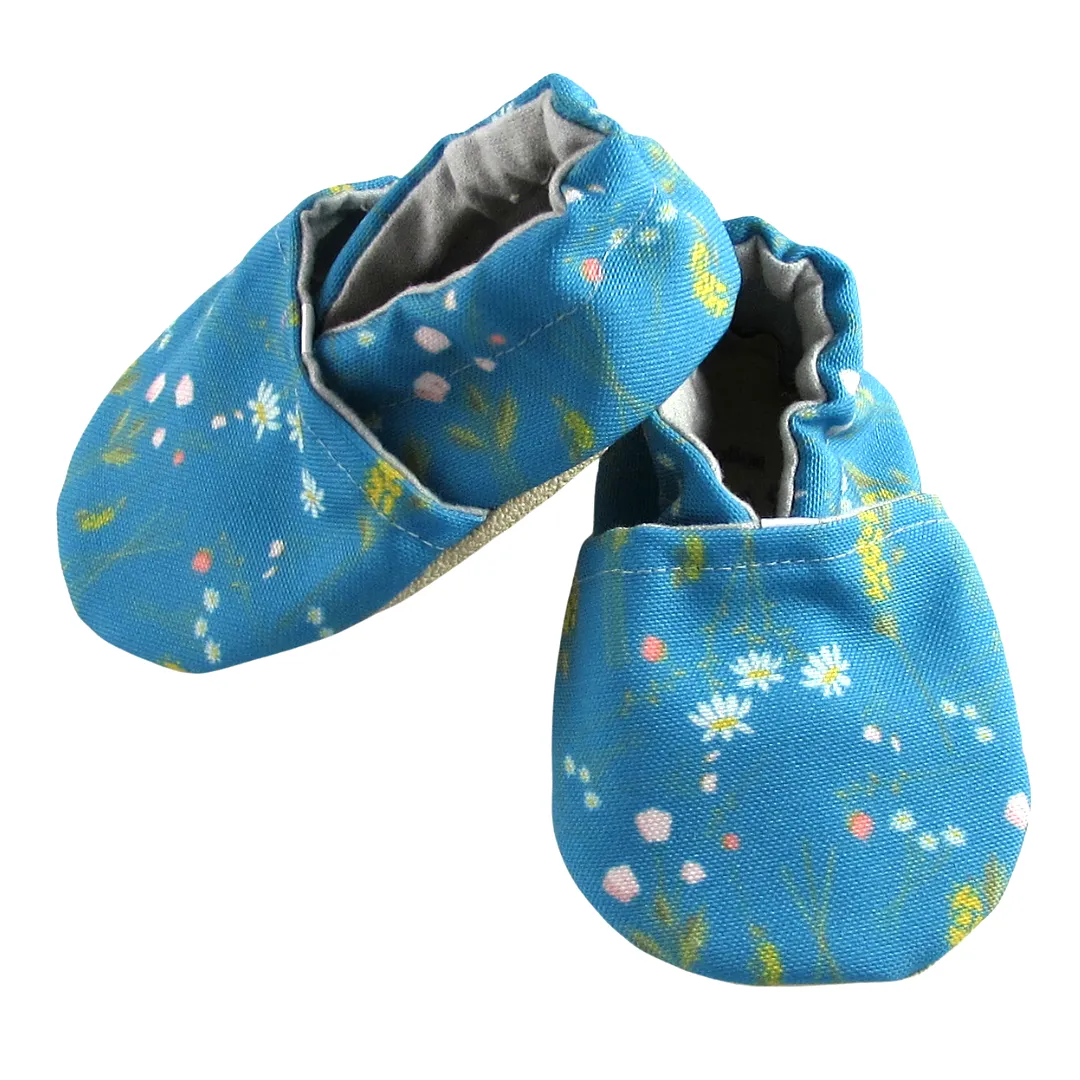 Wildflower Canvas Baby Shoes