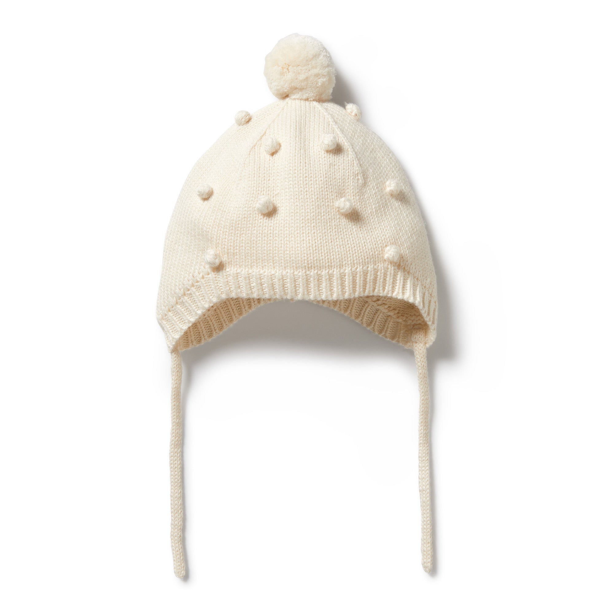 Wilson & Frenchy Bauble Bonnet - Ecru