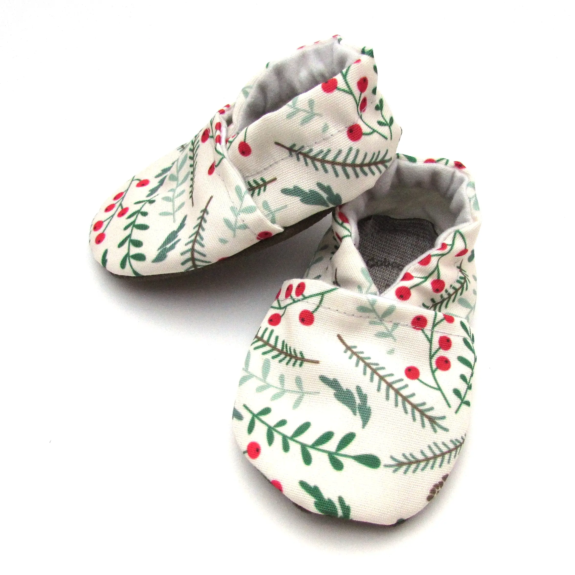 Winter Foliage Eco-Canvas Baby Shoes