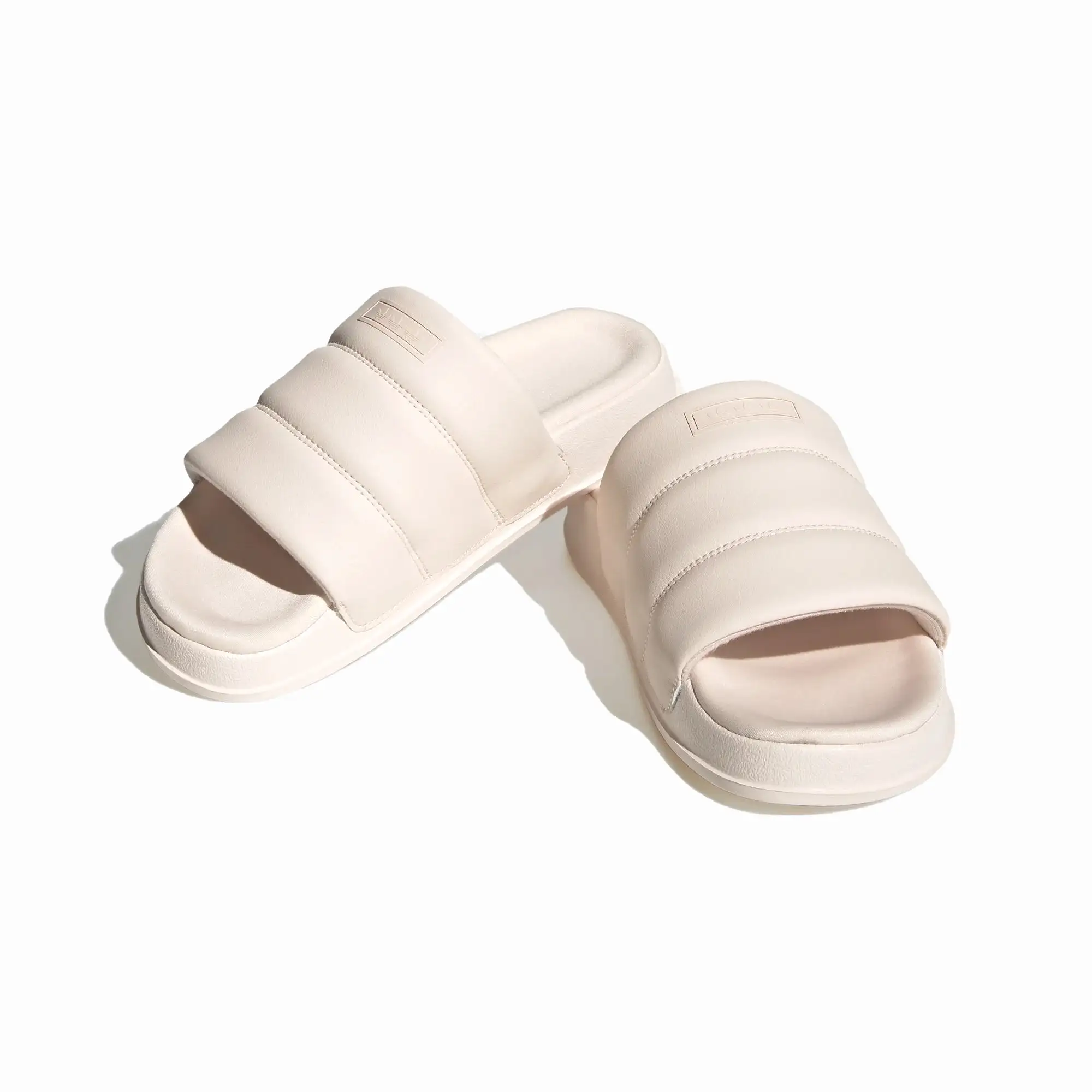 WMN'S ADILETTE ESSENTIAL SLIDES 'WONDER QUARTZ'