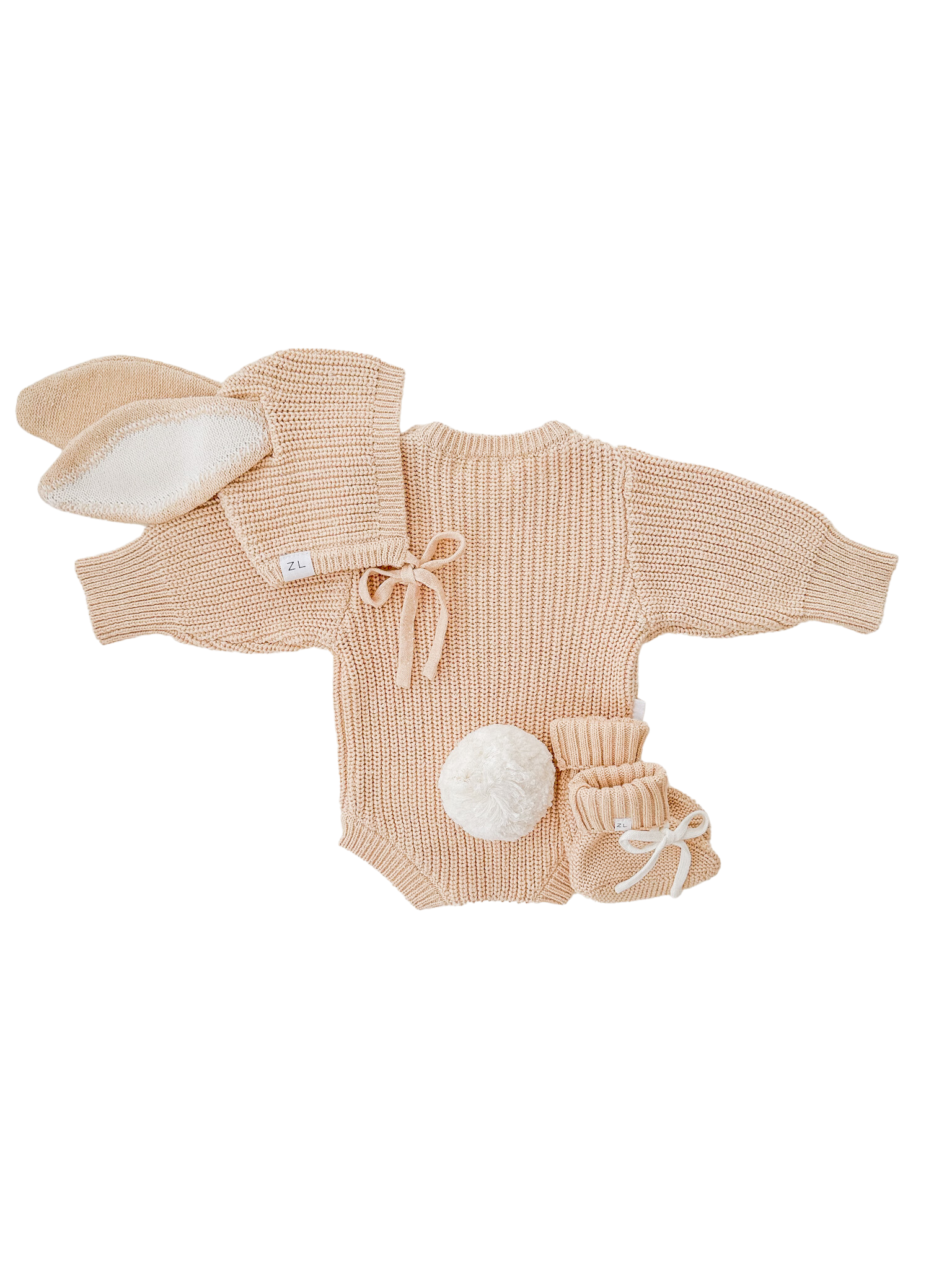 Ziggy Lou Booties SAND/MILK